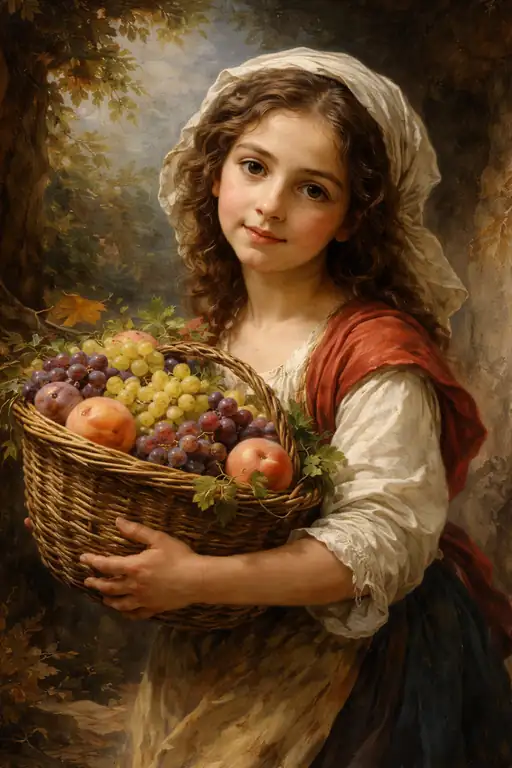 Innocence and Abundance: The Girl with the Harvest