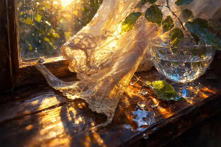 Caress of the Evening Sun's Lace