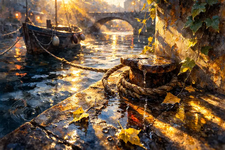 Glimmering Memories of the Old Town