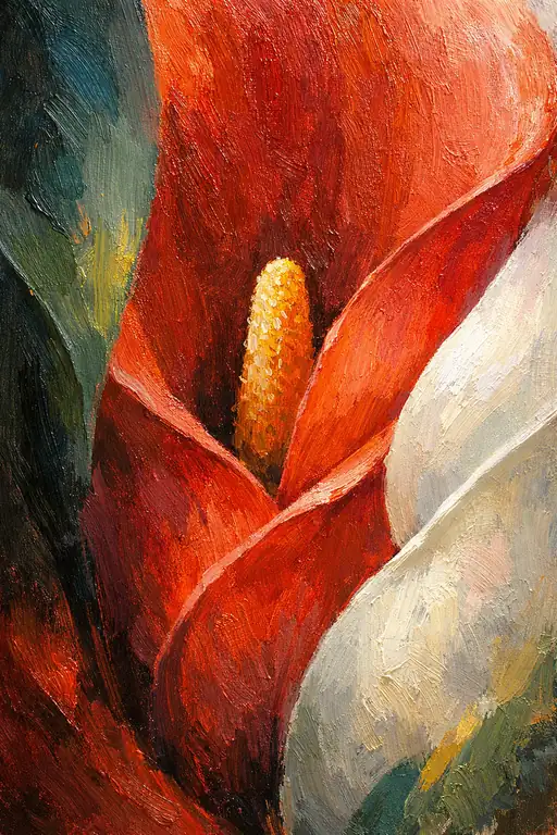 真紅の生命の舞