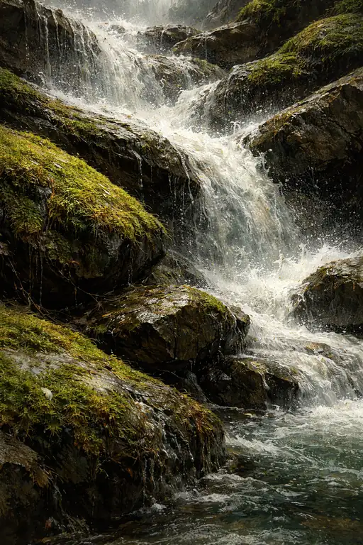 Embrace of the Emerald Cascade