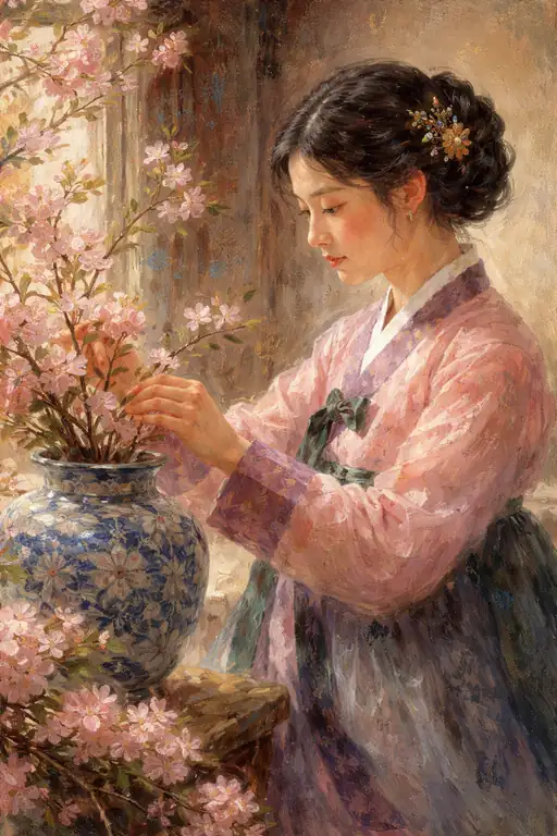 春を待つ乙女の祈り