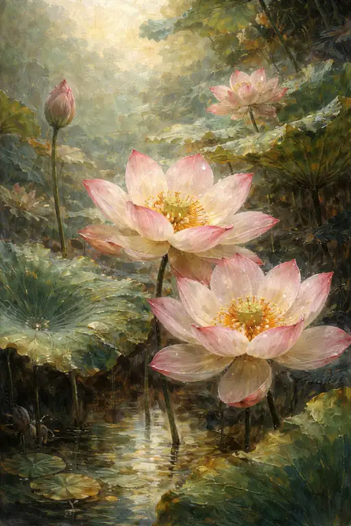 Tender Blush of Morning Dew