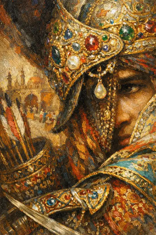 Gaze of the Golden Guardian