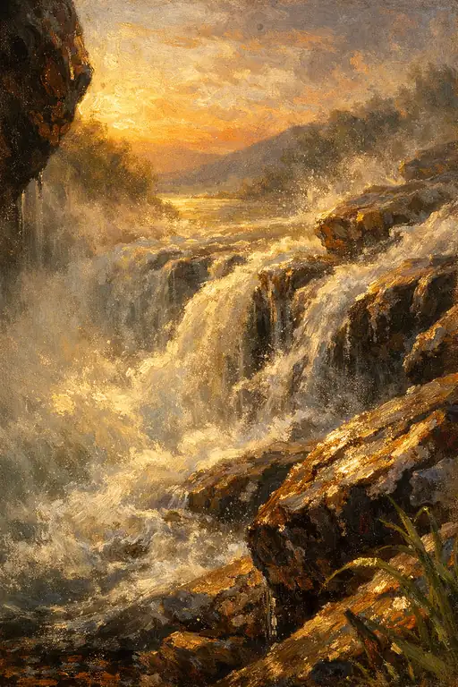 Radiance Piercing the Mist