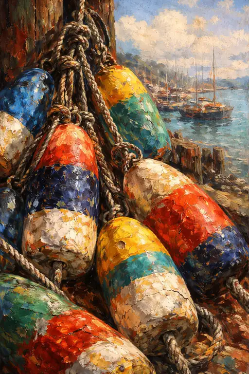 Weathered Sentinels of the Harbor