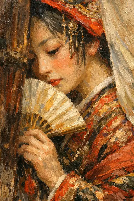扇の向こうに秘められた雅