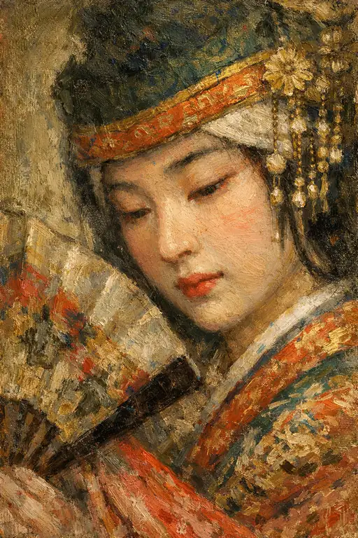 時を超越する優美な眼差し
