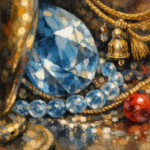 The Sapphire Soul's Gentle Glow
