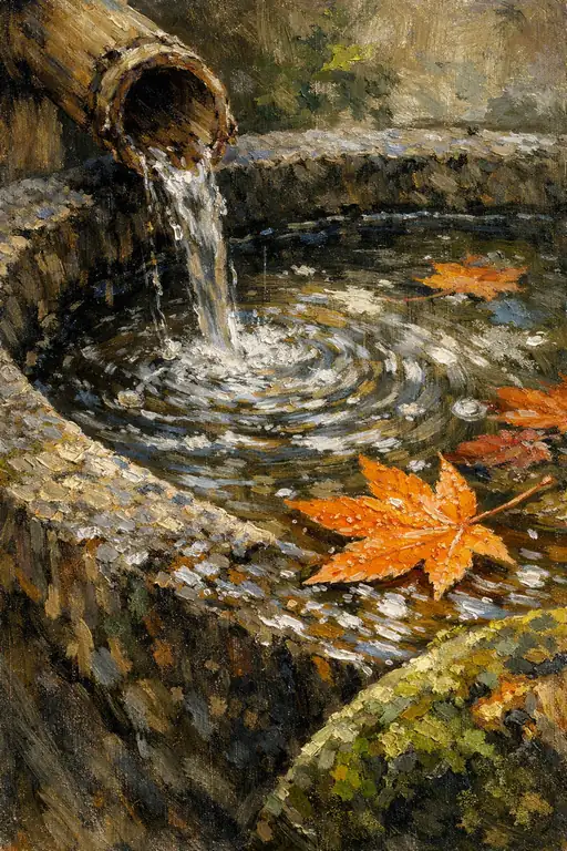 Time's Ripple in Autumn