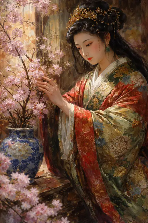 春の薄紅に寄り添う静かな思索