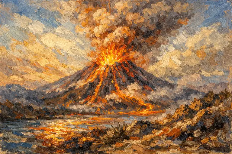 The Earth's Fiery Cry