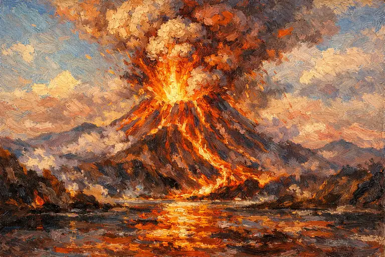 Passion Etched in Magma
