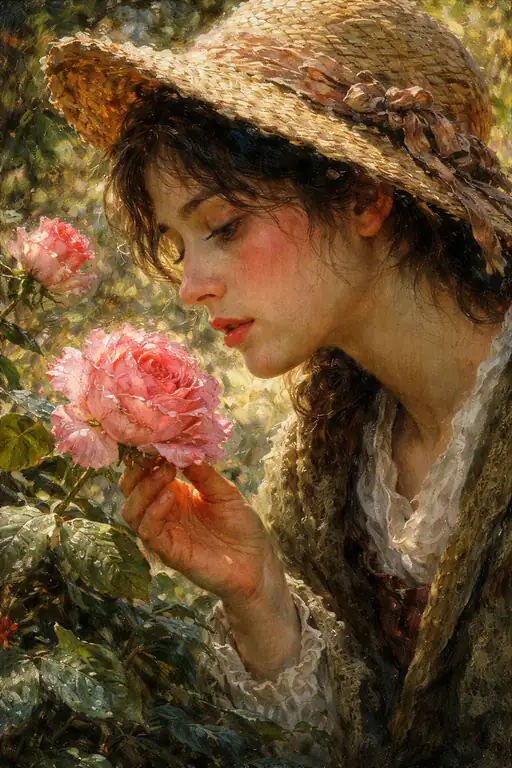 薔薇の園に香る追憶