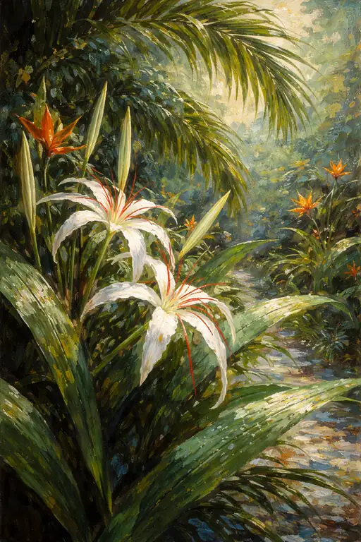 Whispering Light in the Hidden Jungle