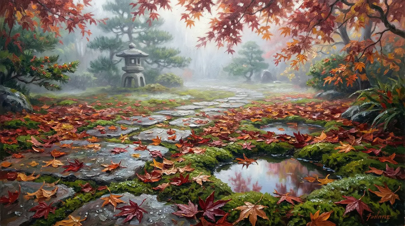 Mist Over the Crimson Path