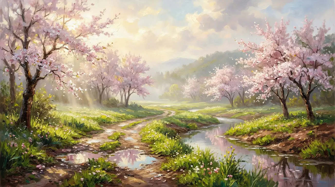 桜霧の目覚め