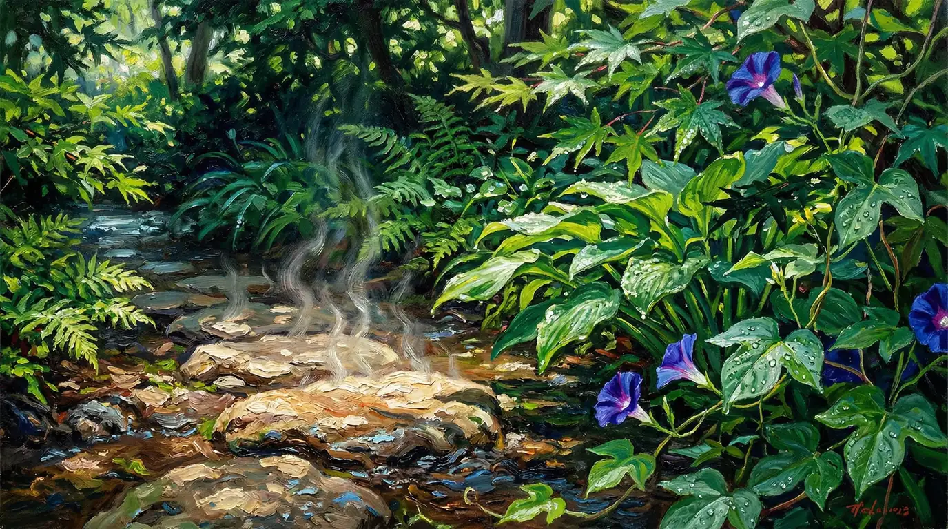 Breath of the Rain Drenched Forest