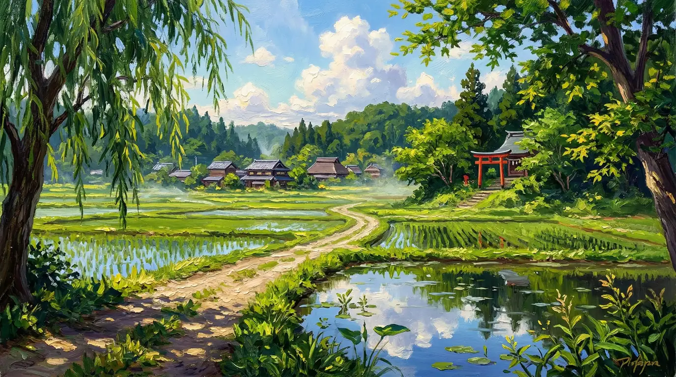 The Shrine Beyond the Summer Fields