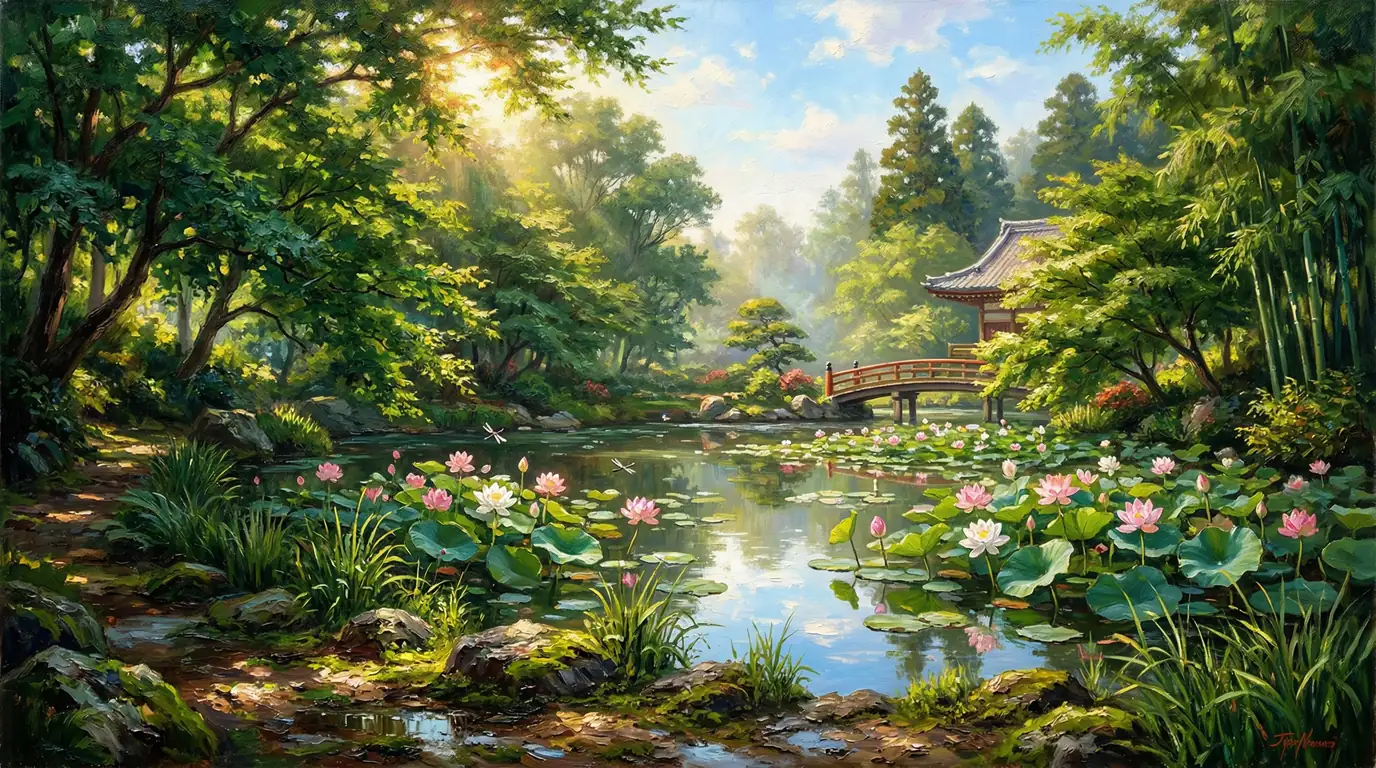 Haven of the Sunlit Lotus