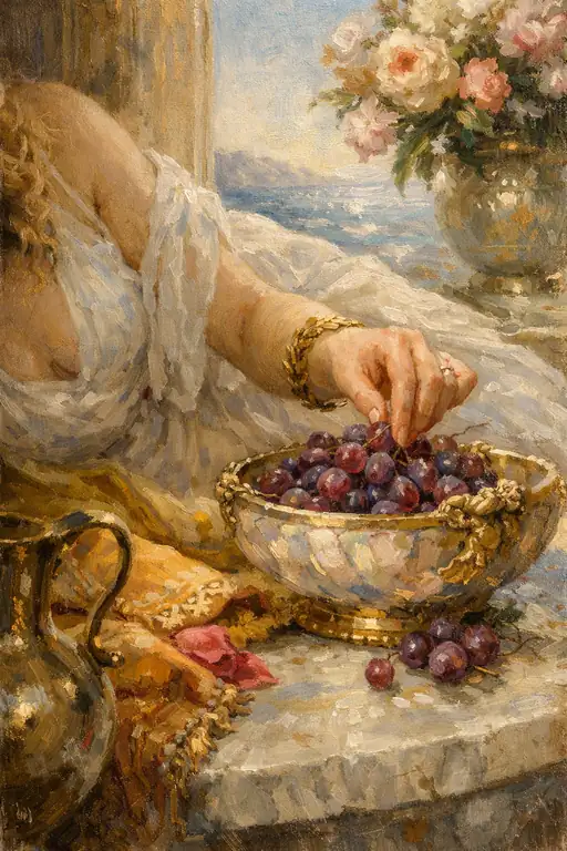 Morning's Taste of Purple Gold