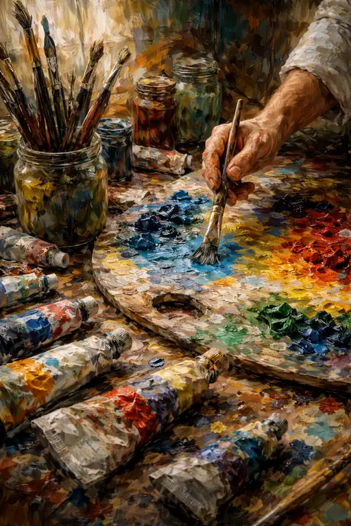 The Chaos of Radiant Hues