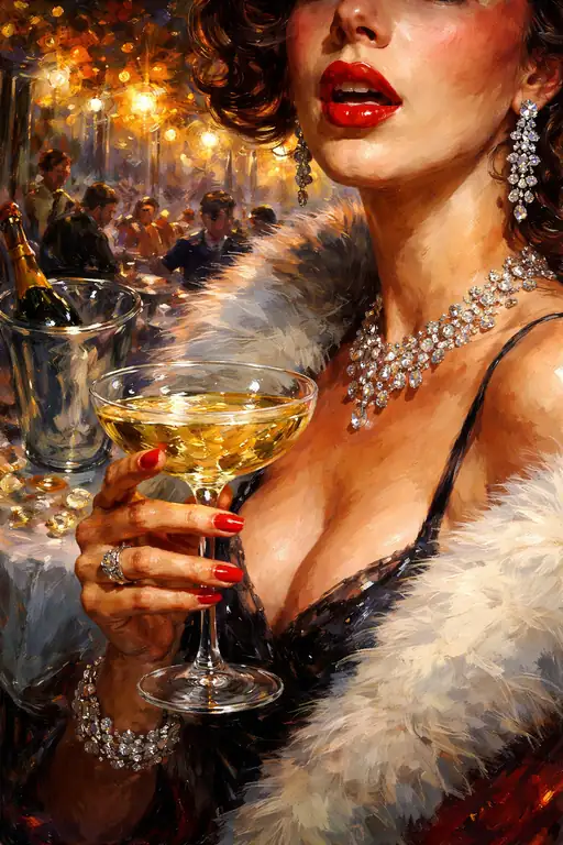 Night of Diamonds and Champagne