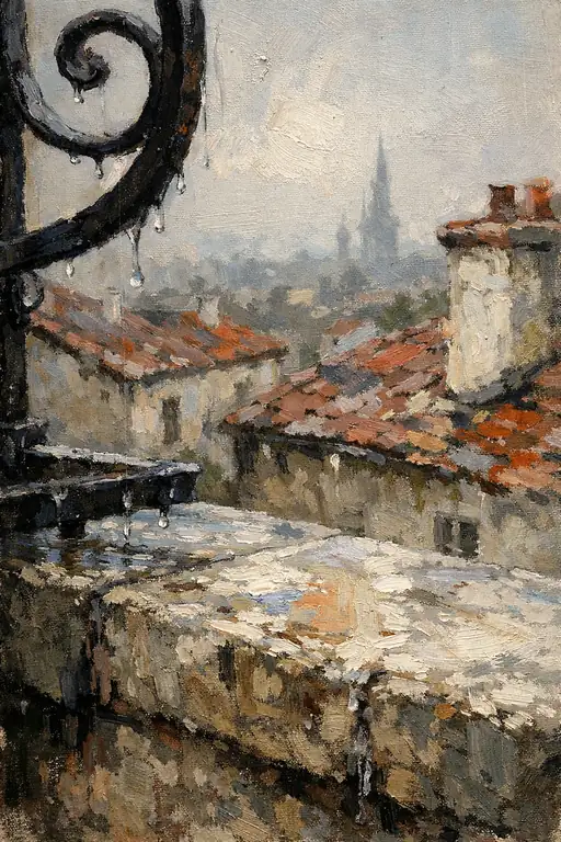 Sighs of a Drenched Paris