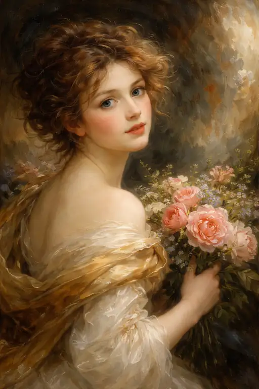 A Backward Glance Through Blooming Petals