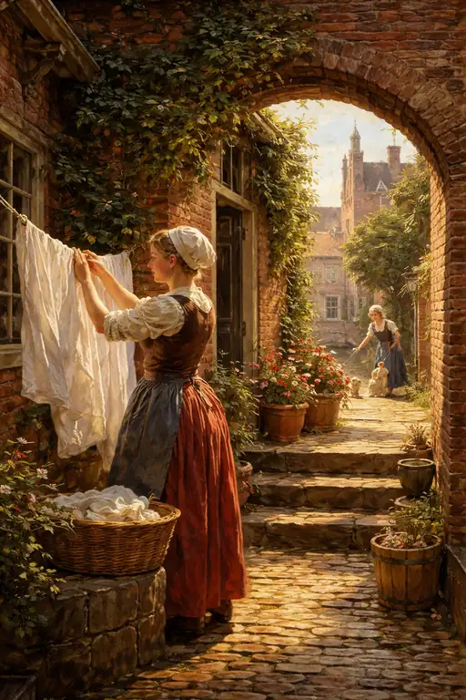 Quiet Rhythms of the Courtyard