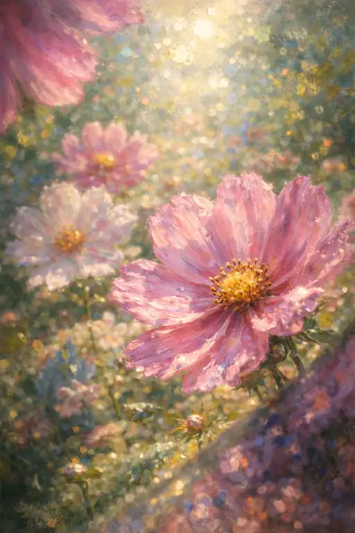 Dance of Cosmos Under the Radiant Sun