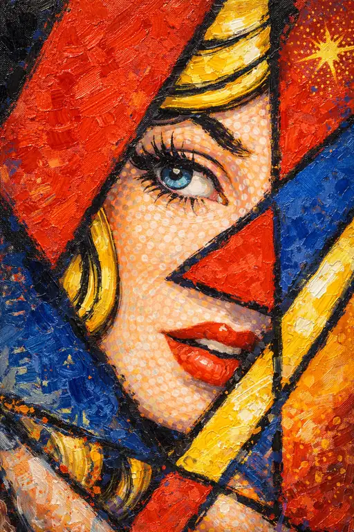 Shattered Gaze of a Vivid Soul