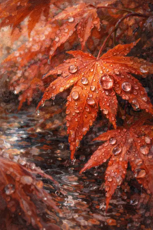 紅の雨が残す深い余韻