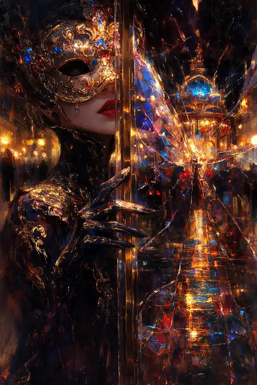 Shattered Illusions in Gold