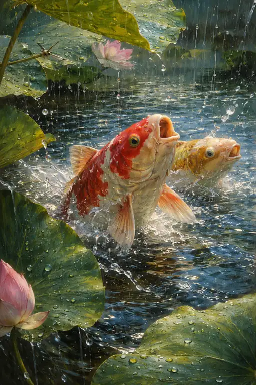 Leap into the Rain's Embrace