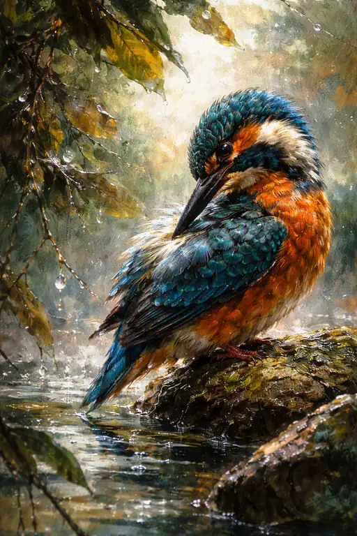 A Quiet Solace in the Silver Rain