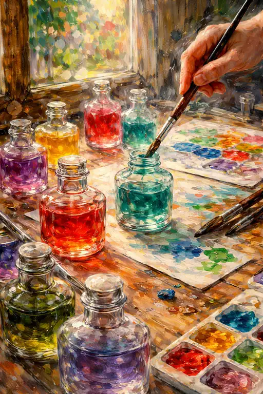 The Magic Flowing From My Fingertips