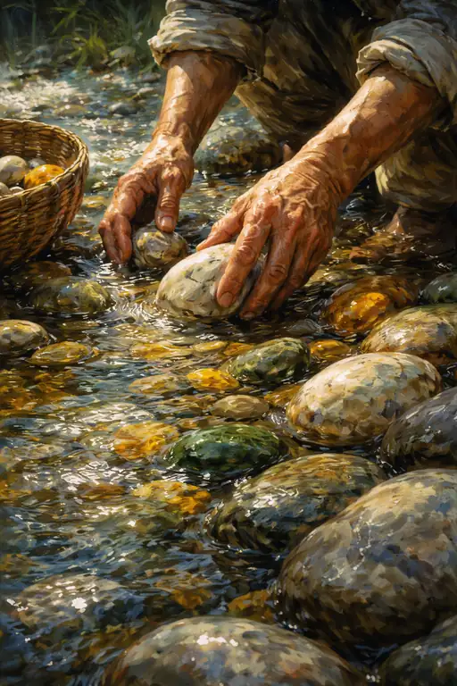 Touch of the Flowing Stones