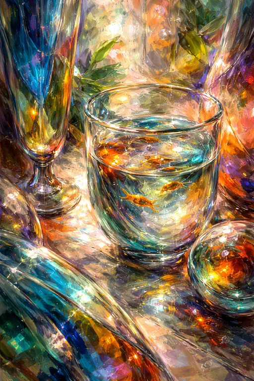 Liquid Light and Golden Life