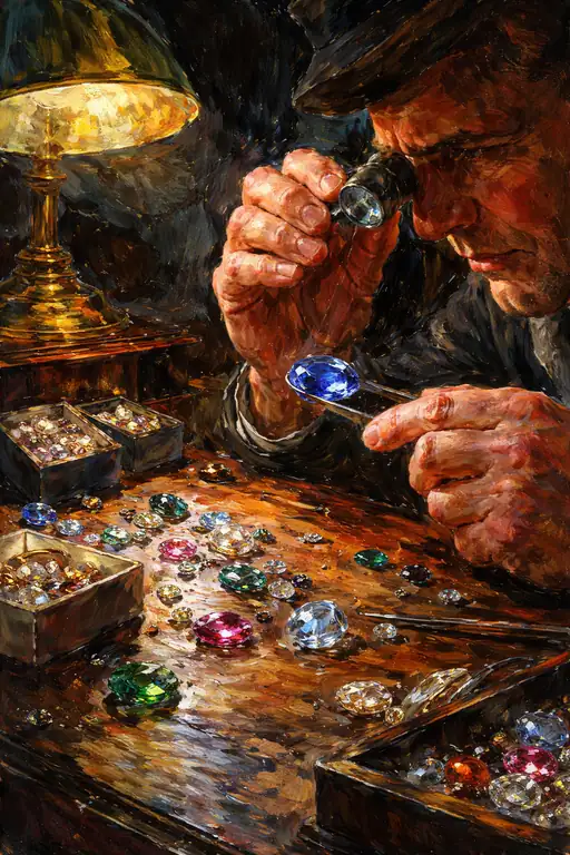 The Jeweler's Immersive Focus