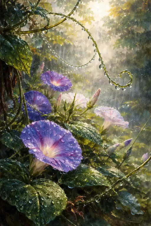 Glistening Vows of Summer