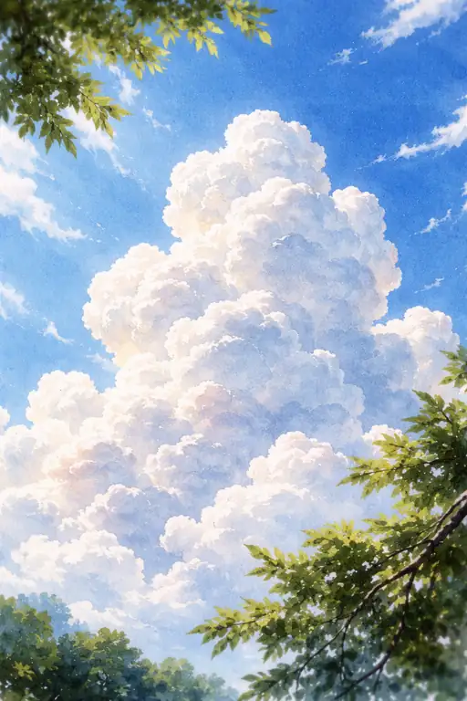 入道雲に秘められた夏の刃