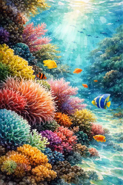 Whispers of the Sunlit Reef