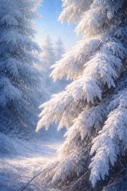 Winter's Soft Embrace