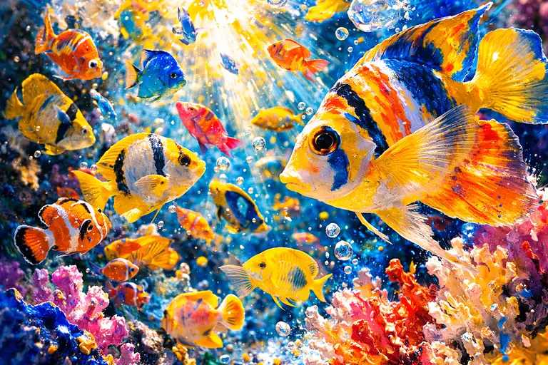 Symphony of the Sunlit Reef