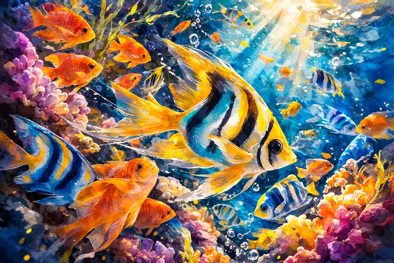 Kaleidoscope of the Reef