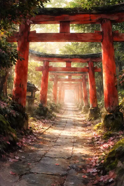 The Radiant Path of a Thousand Gates