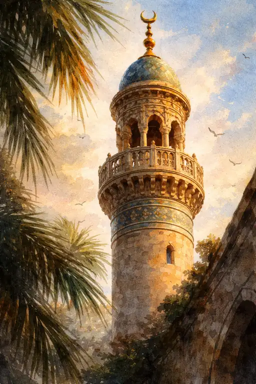 Golden Hour at the Minaret