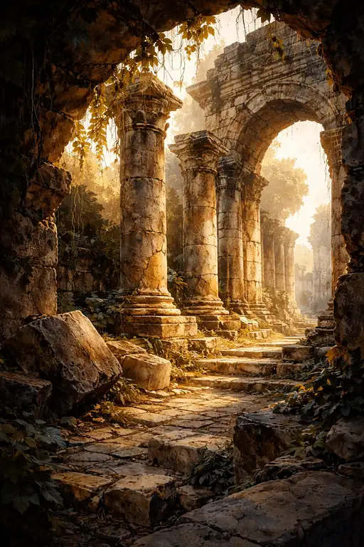 Nature's Reclamation: Echoes of Antiquity