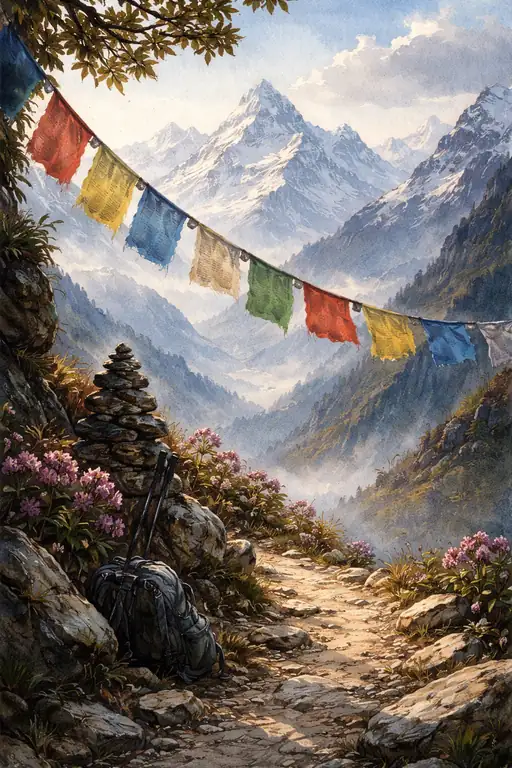 Prayers Carried by the High Wind